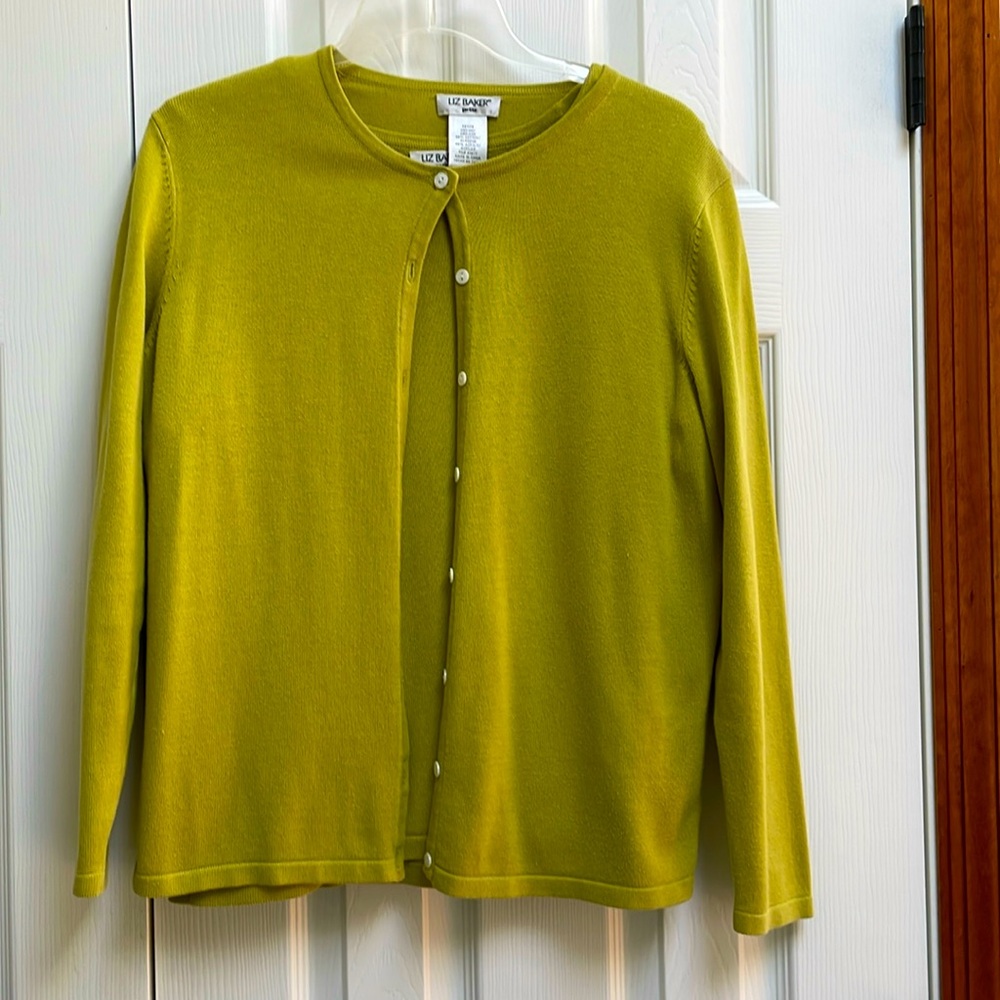 Ladies twin sweater set, green, MP